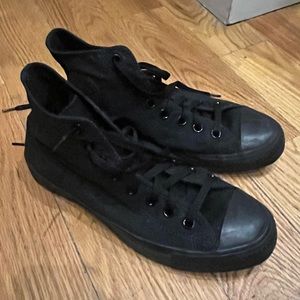 Black converse - excellent shape